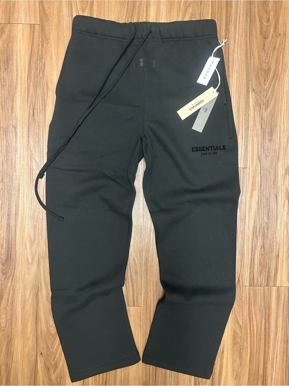 S Essentials Fear of God Sweatpants Black